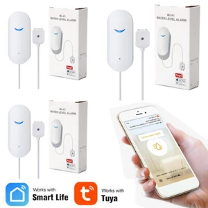 1-4Pack Smart Water Leak Sensor Detector APP Alarm WiFi Home Water Leak Detector - Picture 1 of 14