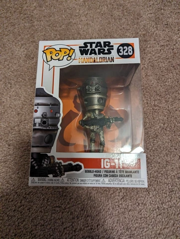 Funko Pop! Star Wars: The Mandalorian - IG-11 #328 Vinyl Figure - New Cover