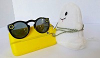 Snapchat Spectacles Smart Glasses Black Signature Ghost Beanie Made in China