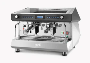 BFC De Lux RS 2 Gruppig Espressomaschine Orange/Schwarz/Weiß PAYPAL RATENZAHLUNG - Bild 1 von 9
