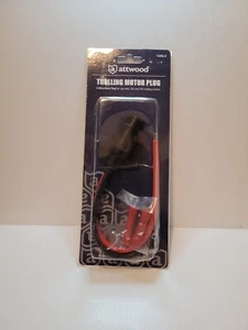 Attwood 14365-6 Heavy Duty Trolling Motor Connector Male, 12V, 2-Wire, 8 Gauge - Picture 1 of 2