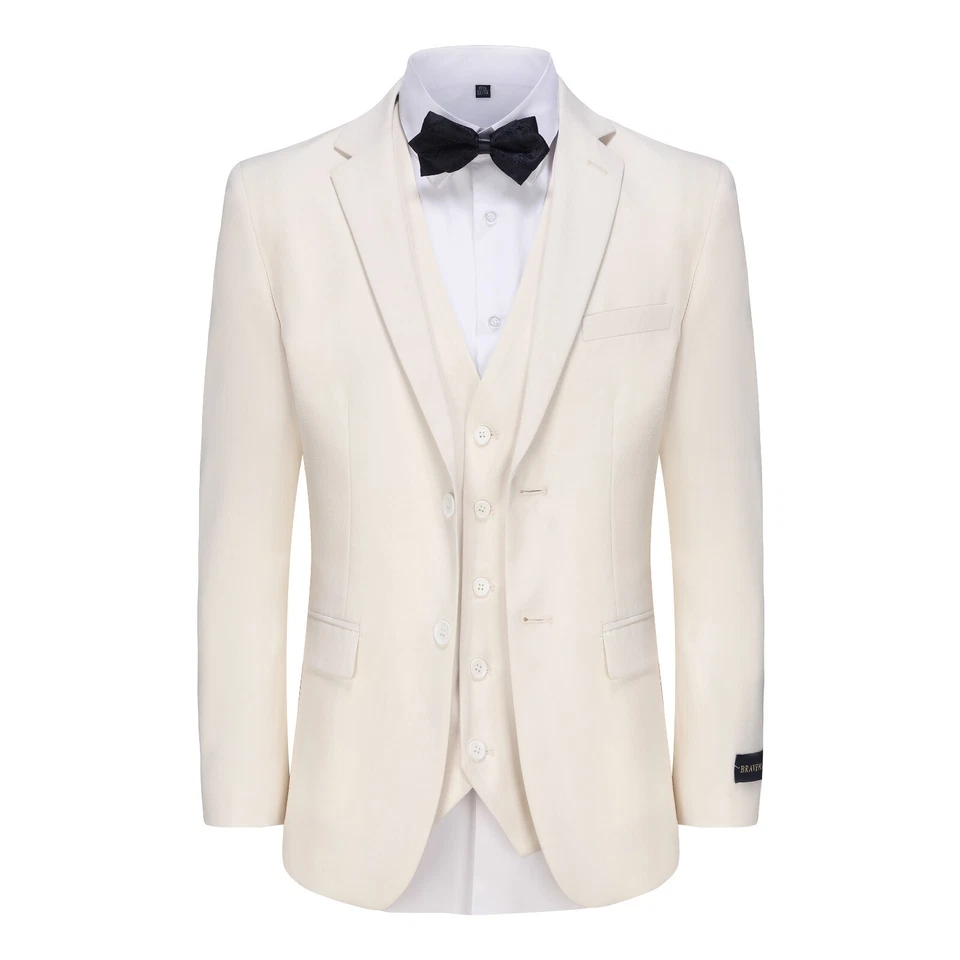 Trajes ajustados de 3 piezas Signature para hombre Foto 1 de 4