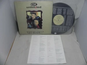 2 Unlimited - Get Ready 1992 Rare Korea Vinyl LP W/Insert - Picture 1 of 2