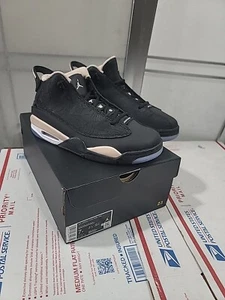 AUTENTICHE Nike Air Jordan Dub Zero nere pietre fossili 311046-021 TAGLIA 7 - Foto 1 di 5