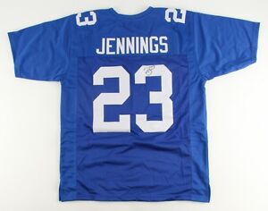 Rashad Jennings Signed New York Giants Jersey (JSA COA) Running Back