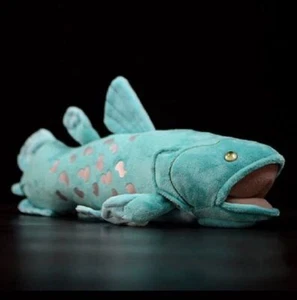 Coelacanth Fish Plush Doll Stuffed Super Soft Simulation Animal 15'' - Picture 1 of 6