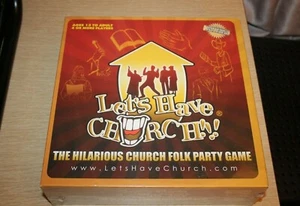 LET'S HAVE CHURCH!!! The Hilarious Church Folk Party Game 2011 NEW SEALED - Picture 1 of 9