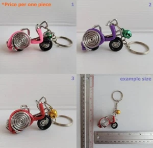 Ride in Style: Wire Motorcycle Keychain - Handcrafted Gift Idea - Picture 1 of 10