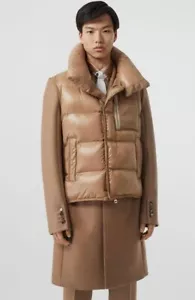 BURBERRY RUNWAY PIECE, Coat, Beige, Woll, Puffer Gilet Attached, Collector Item - Picture 1 of 17