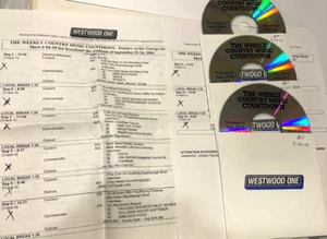 9/25/04 WEEKLY COUNTRY MUSIC COUNTDOWN CO-HOST:  GEORGE STRAIT; TIM MCGRAW - Bild 1 von 2