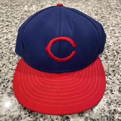American Needle Chicago Cubs Baseball Cap Hat USA Annco 7 1/4 - Image 1 of 4