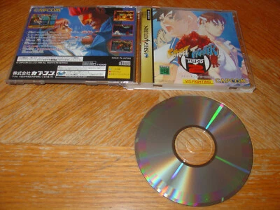 Street Fighter ZERO 2 (Sega Saturn, 1996) Mint Complete US Seller Fast Ship - Image 1 of 2