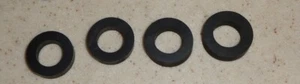 Black 60 Duro Neoprene Washers - Bild 1 von 1