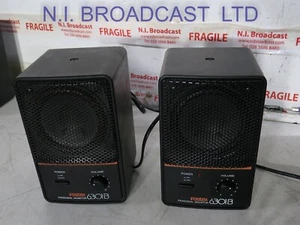 2x fostex 6301b active monitoring speaker   Both tested working (ref 2) - Picture 1 of 9