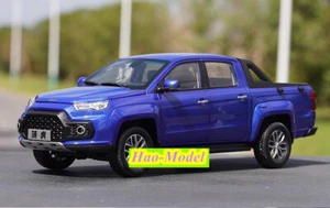 1:18 JMC Pickup truck Alloy Model Car Diecast Metal Hobby Gifts Collection Blue - Picture 1 of 11