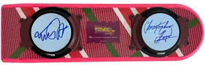 Michael J Fox Christopher Lloyd Signed Back to the Future Hoverboard Beckett - Picture 1 of 6