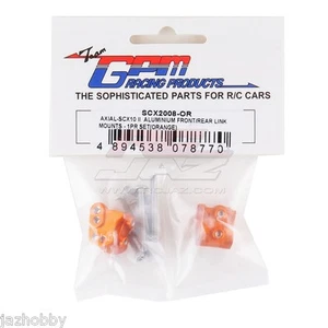 GPM SCX2008-OR Aluminum Front/Rear Suspension Link Mount Set For Axial SCX10 II - Picture 1 of 2