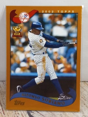 2002 Topps Alfonso Soriano Gold Cup New York Yankees #95 - Image 1 of 4