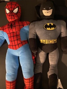 Spider-Man And Batman Stuffed Toys - Picture 1 of 8