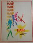 HAIR PRESSBOOK USA EDITION COVER COLOR 1979 FIRST EDITION REAL MINT