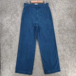 Doen Sainte Croix Jeans Womens Size 28 High Rise Wide Leg Denim - Picture 1 of 18