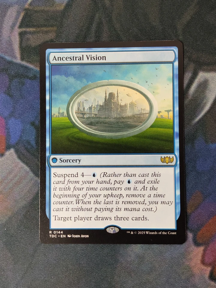 Ancestral Vision | 7% Off 2+ | Tarkir: Dragonstorm | NM | MTG - Image 1 of 1