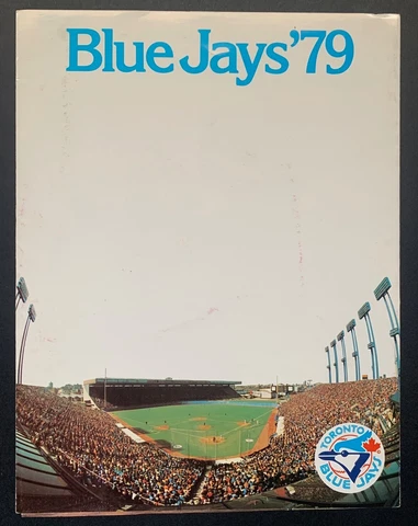 1979 Toronto Blue Jays Vintage Season Ticket Fold-Out Brochure MLB Baseball Cover