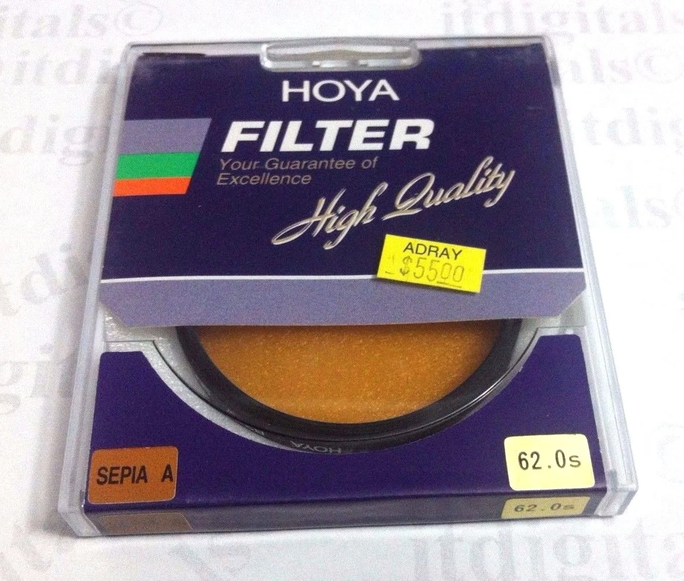 Hoya 62mm Special Effect Sepia a Lens Filter For Film SLR DSLR 62 mm Japan a - Image 1 of 3