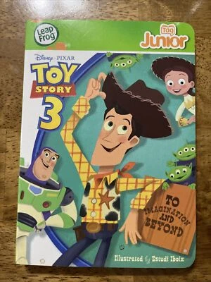 LeapFrog Tag Junior Reader Book - Disney - TOY STORY 3 To Imagination And Beyond - Image 1 of 2