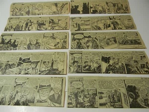 Lotto 10 fumetti vintage agosto 1971 Steve Canyon by Caniff giornale anni 70 5B - Foto 1 di 7