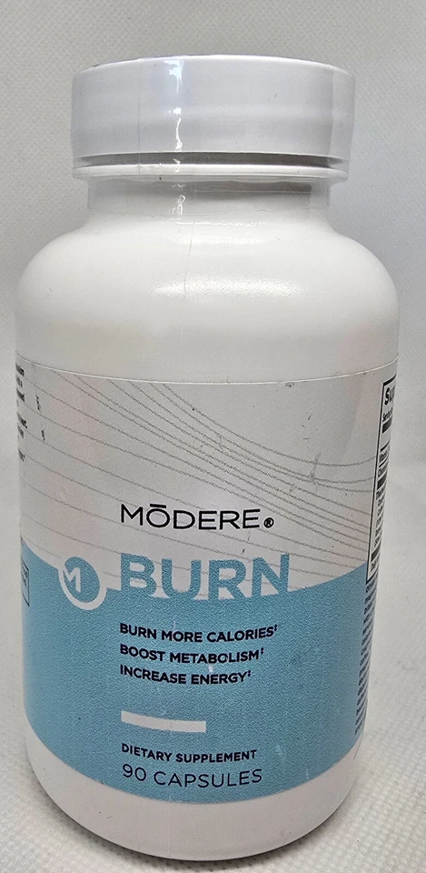 MODERE Burn - 90 Cápsulas AUMENTAR el Metabolismo, Reducir Antojos Exp 05.2026 Foto 1 de 1