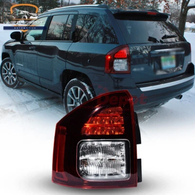 Conjunto de luz trasera para Jeep Compass 2014-2017 lámpara de freno lado del conductor izquierdo Foto 1 de 4