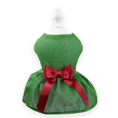 Mascota Perro Cachorro Santa Camisa Navidad Ropa Disfraces Cálido Chaqueta Abrigo Vestido Rojo✲ Foto 1 de 4