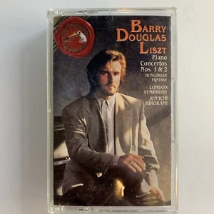 Liszt Piano Concertos 1 & 2 Hungarian Fantasy (Cassette) Barry Douglas - Picture 1 of 2