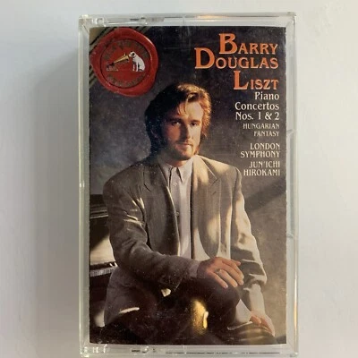 Liszt Piano Concertos 1 & 2 Hungarian Fantasy (Cassette) Barry Douglas - Image 1 of 2