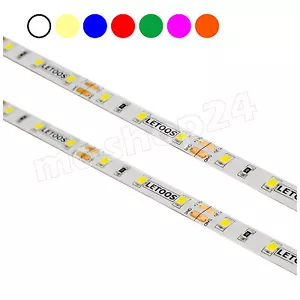 7,98€/ M 12V SMD LED Rayures 50cm 2835 Moulure Eclairage Intérieur Bande 0,5m - Bild 1 von 8