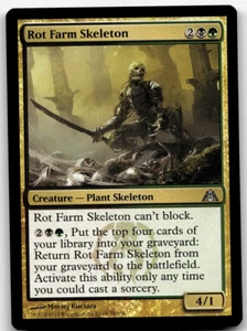 MTG Rot Farm Skeleton Dragon's Maze 98/156 Regular Uncommon - Picture 1 of 1