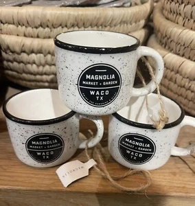 Magnolia Silo Ornament Mug Set Of 3. Chip And Joanna Gaines Waco - Picture 1 of 1