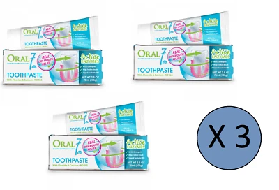 3 X Oral 7 Dry Mouth Toothpaste 105g wz Active Enzymes Dry Mouth Relief - image 1 of 4