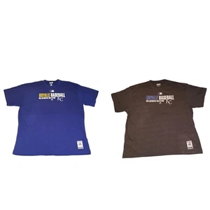 Camiseta Grande y Alta de los Kansas City Royals MLB Camisetas Camisa Para Hombre Tallas 3X a 5X Nueva - Imagen 1 de 3