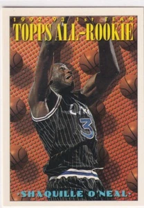 1993 Topps NBA No. 152 Shaquille O'Neal All-Rookie 1st Team - Bild 1 von 2