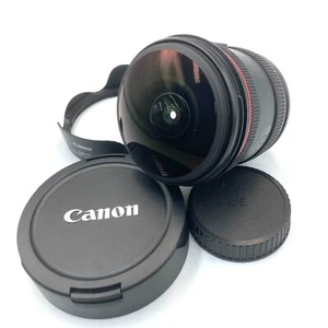 Canon FISHEYE ZOOM LENS EF 8-15mm f/4 L USM Camera Lens From Japan - Picture 1 of 9