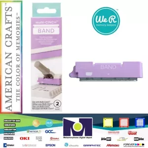 New We R Makers - Multi Cinch Collection - Cartridge - Band Punch 60000845 - Picture 1 of 7