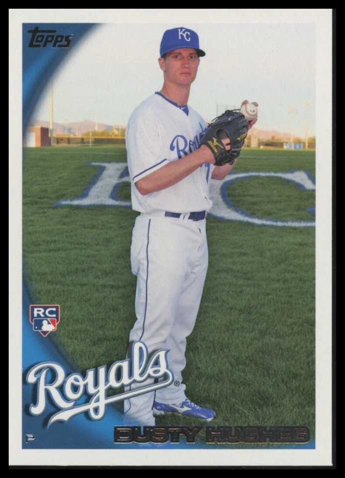 2010 Topps #524 Dusty Hughes Kansas City Royals Rookie - Image 1 of 1