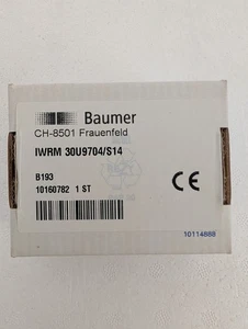Baumer IWRM 30U9704/S14 Inductive  Distance Sensor w/Analog Output NIB - Picture 1 of 4