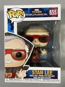 Funko POP Marvel Thor Ragnarok #655 Stan Lee Bobble-Head - Imagen 1 de 6
