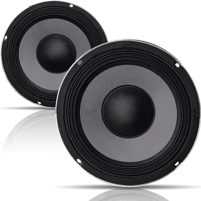 Pair Of 8" Replacement Speaker Cabinet Woofer Drivers 200w Peak 150w RMS Bass - Image 1 of 4
