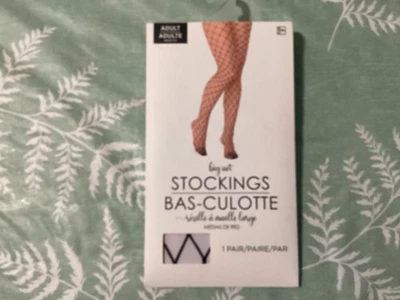 Medias negras de red grande Suit Yourself Costume Co. - talla única para adultos Foto 1 de 3