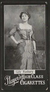PLAYERS-ACTRESSES 1897-#29- LILY HANBURY (HATLESS) - Picture 1 of 2