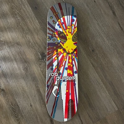 Patineta de colección Alien Workshop Rob Dyrdek Flash Mob 7,75 cubierta firmada Foto 1 de 4